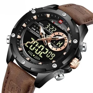 Naviforce 9208 L - Black Brown